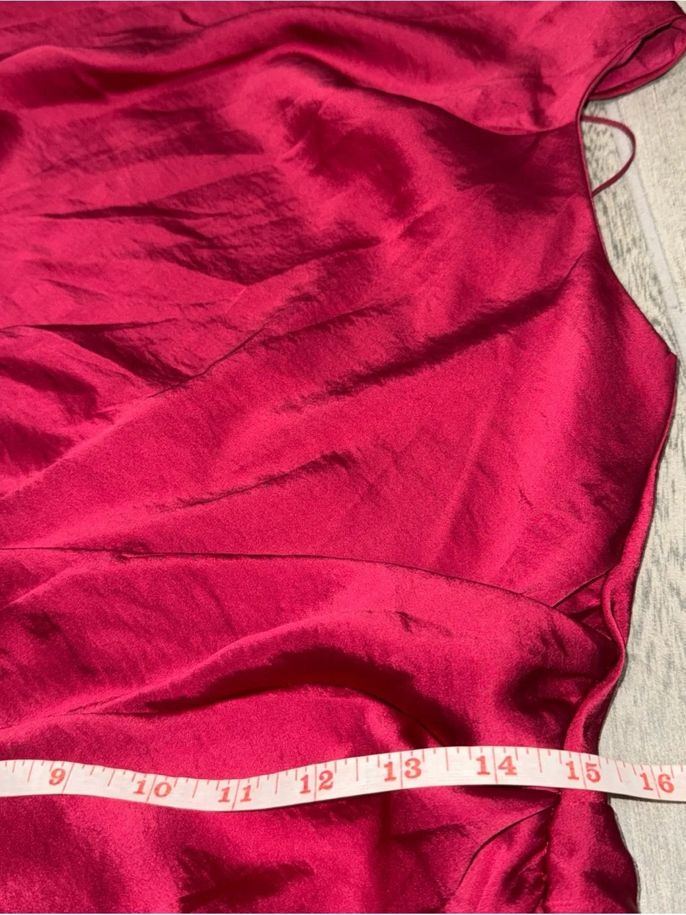 Abercrombie & Fitch Cowl Neck Draped Maxi Dress Women’s Petite Medium Pink Berry